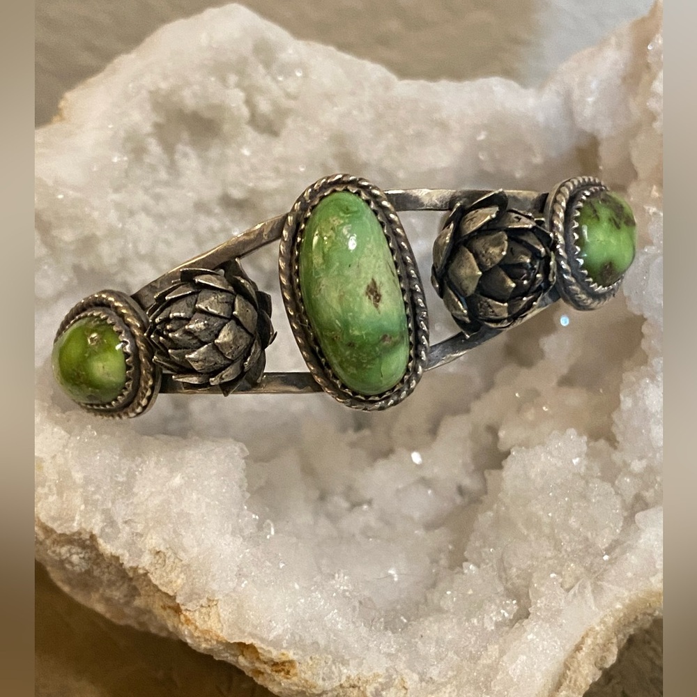 Sterling & Damele Turquoise Cuff